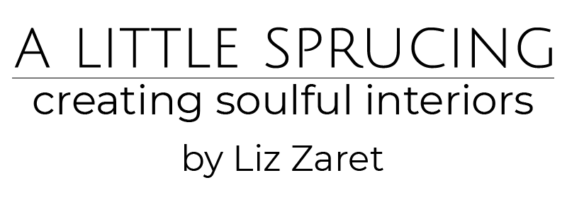 A Little Sprucing by Liz Zaret